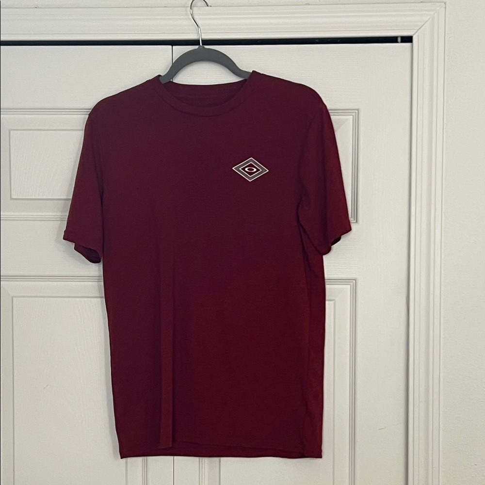 Oakley Deep Red Short Sleeve Tee